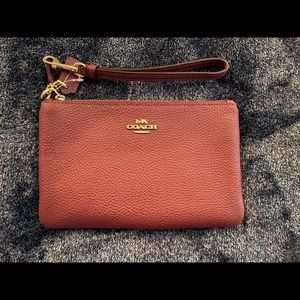 FINAL PRICE NWOT Coach wristlet